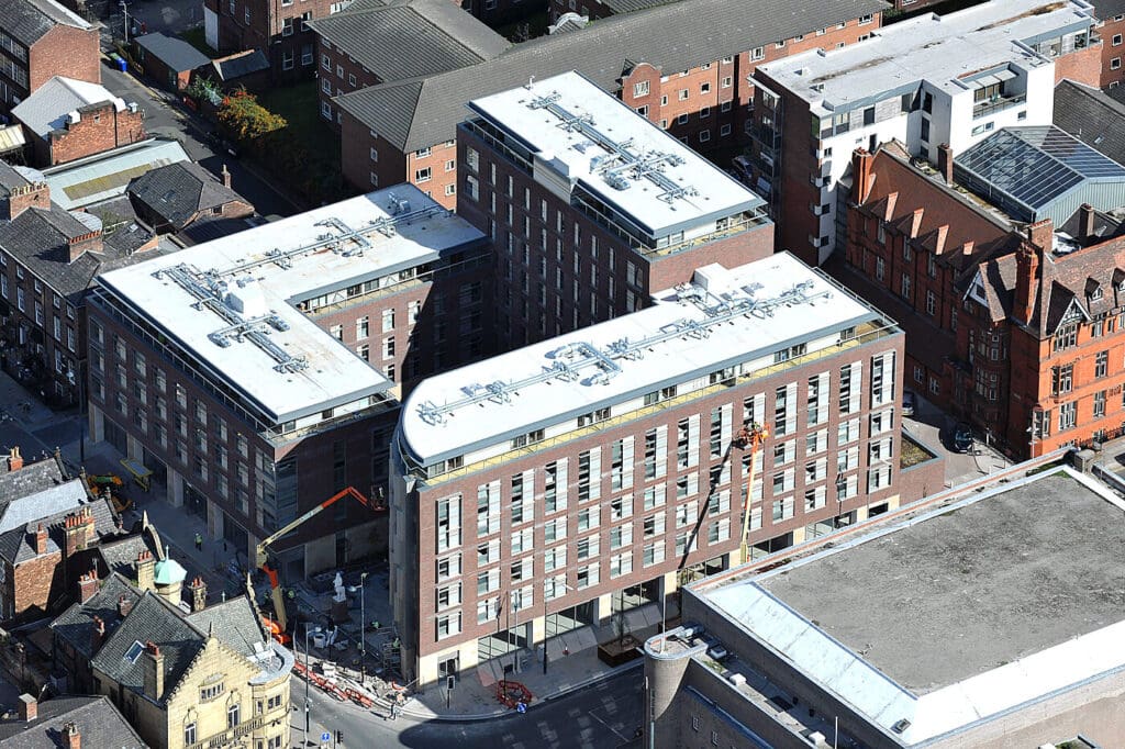 Liverpool 7 8 and 9 storey Timber Frame Student Accommodation
