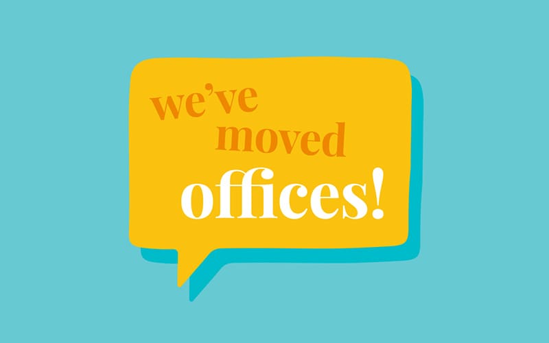 moved office sign