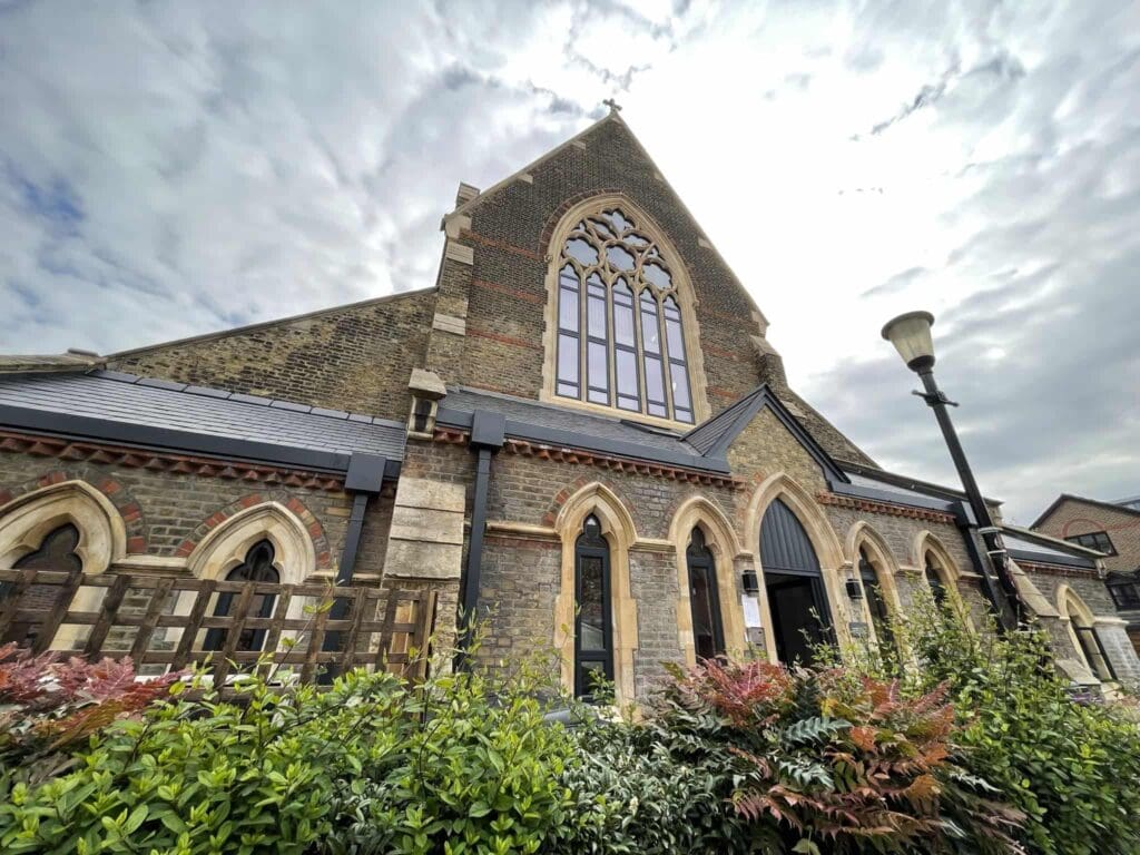 Existing building - Church with Timber Frame